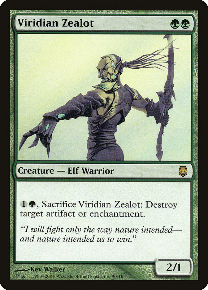 Viridian Zealot [Darksteel] | Card Merchant Takapuna