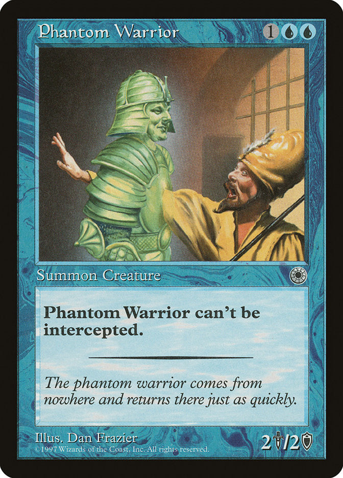 Phantom Warrior [Portal] | Card Merchant Takapuna