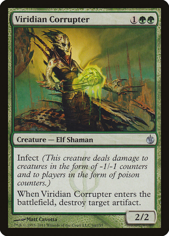 Viridian Corrupter [Mirrodin Besieged] | Card Merchant Takapuna