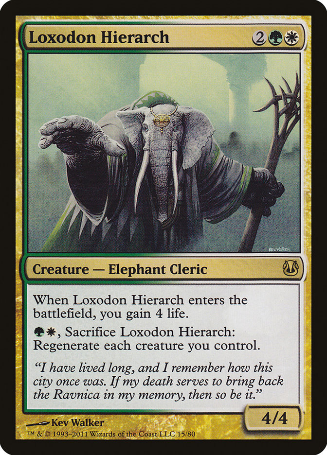 Loxodon Hierarch [Duel Decks: Ajani vs. Nicol Bolas] | Card Merchant Takapuna