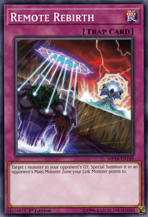 Remote Rebirth [MP18-EN149] Common | Card Merchant Takapuna