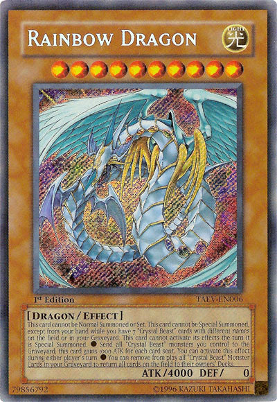 Rainbow Dragon [TAEV-EN006] Secret Rare | Card Merchant Takapuna