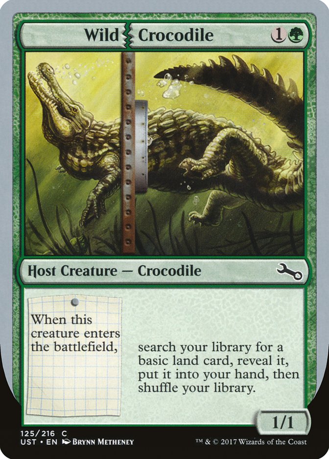 Wild Crocodile [Unstable] | Card Merchant Takapuna