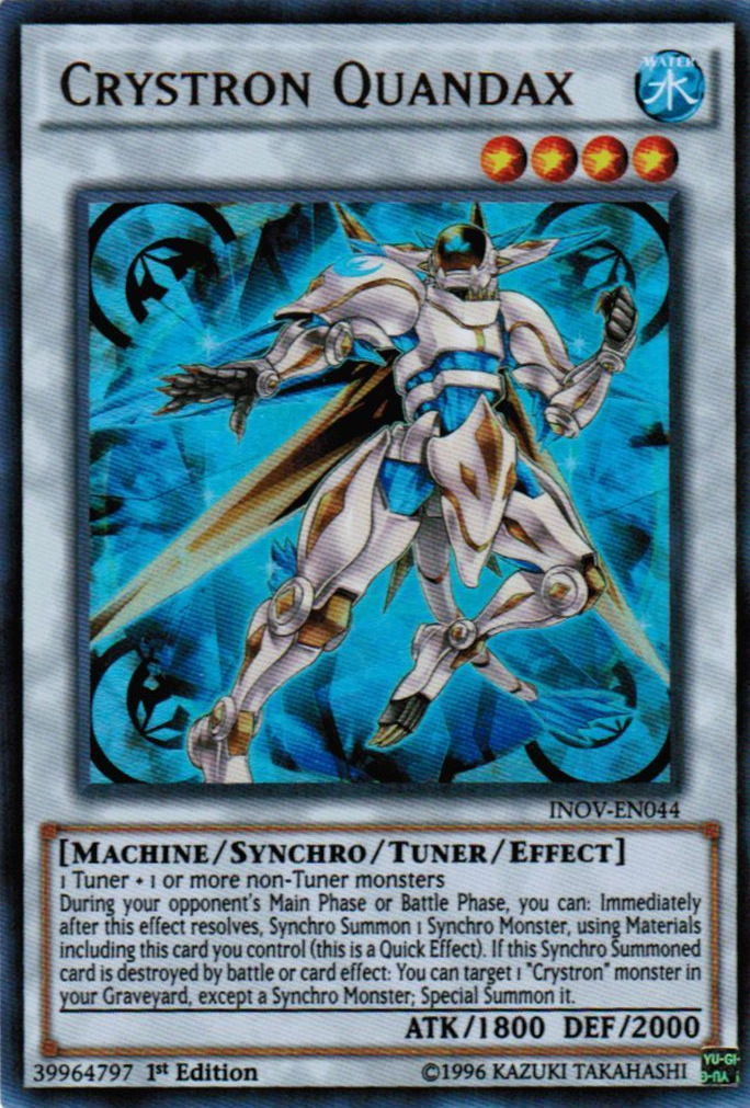 Crystron Quandax [INOV-EN044] Ultra Rare | Card Merchant Takapuna