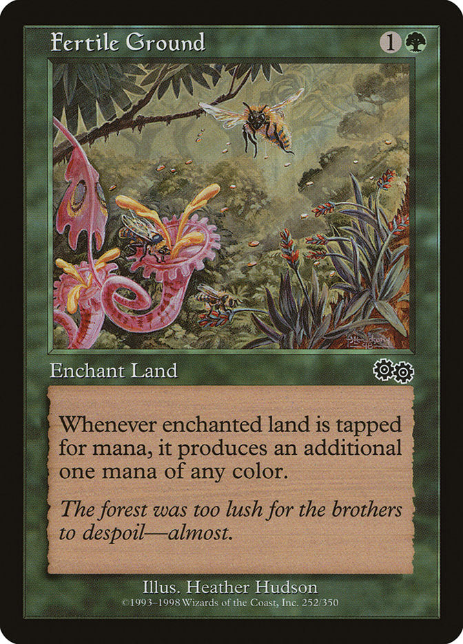 Fertile Ground [Urza's Saga] | Card Merchant Takapuna