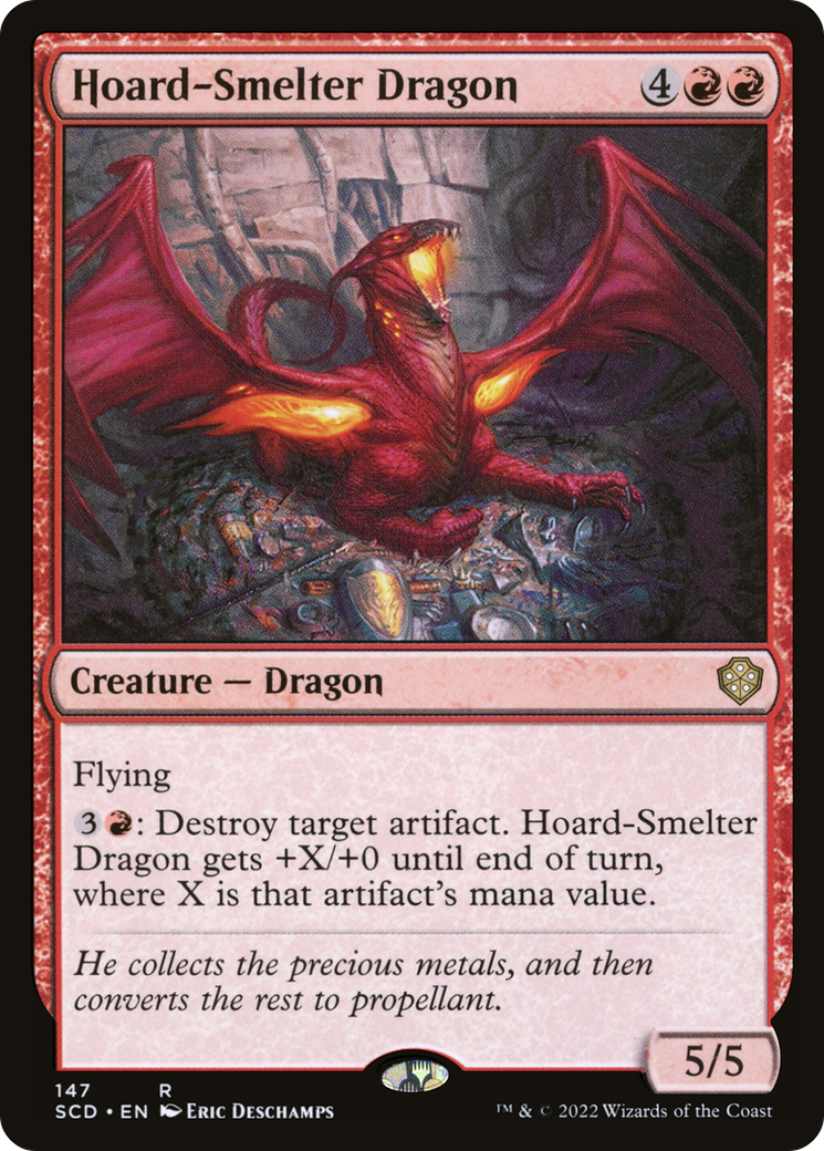 Hoard-Smelter Dragon [Starter Commander Decks] | Card Merchant Takapuna