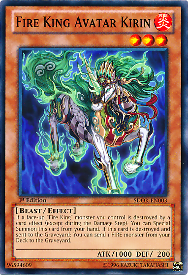 Fire King Avatar Kirin [SDOK-EN003] Common | Card Merchant Takapuna