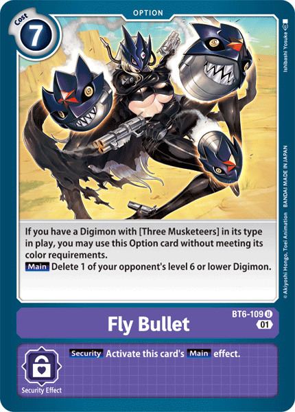 Fly Bullet [BT6-109] [Double Diamond] | Card Merchant Takapuna