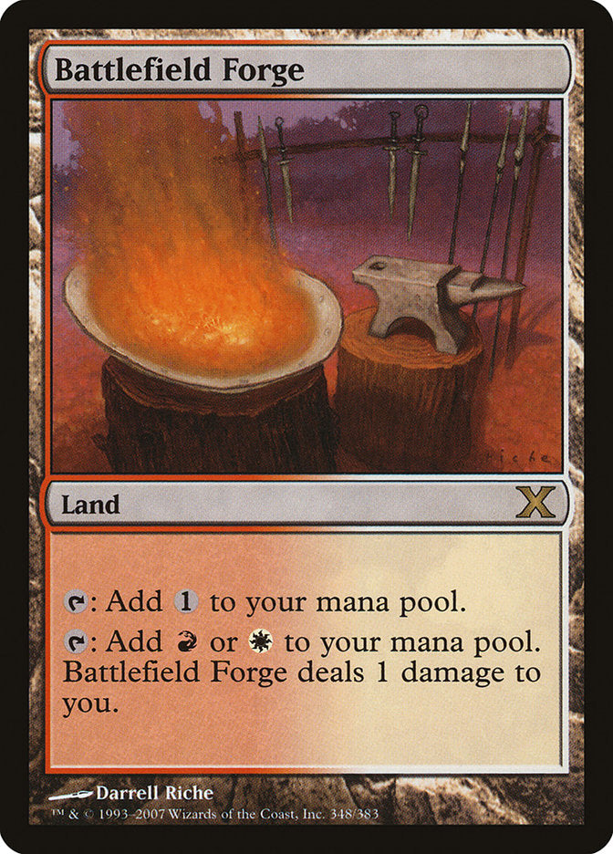 Battlefield Forge [Tenth Edition] | Card Merchant Takapuna