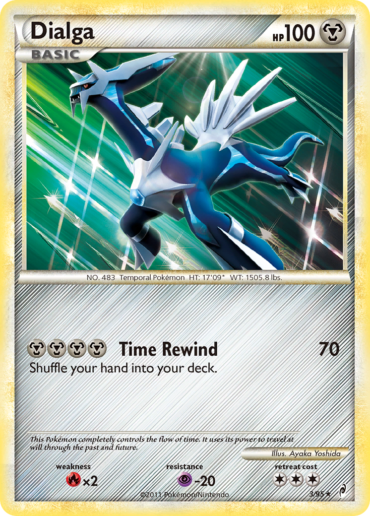 Dialga (3/95) [HeartGold & SoulSilver: Call of Legends] | Card Merchant Takapuna