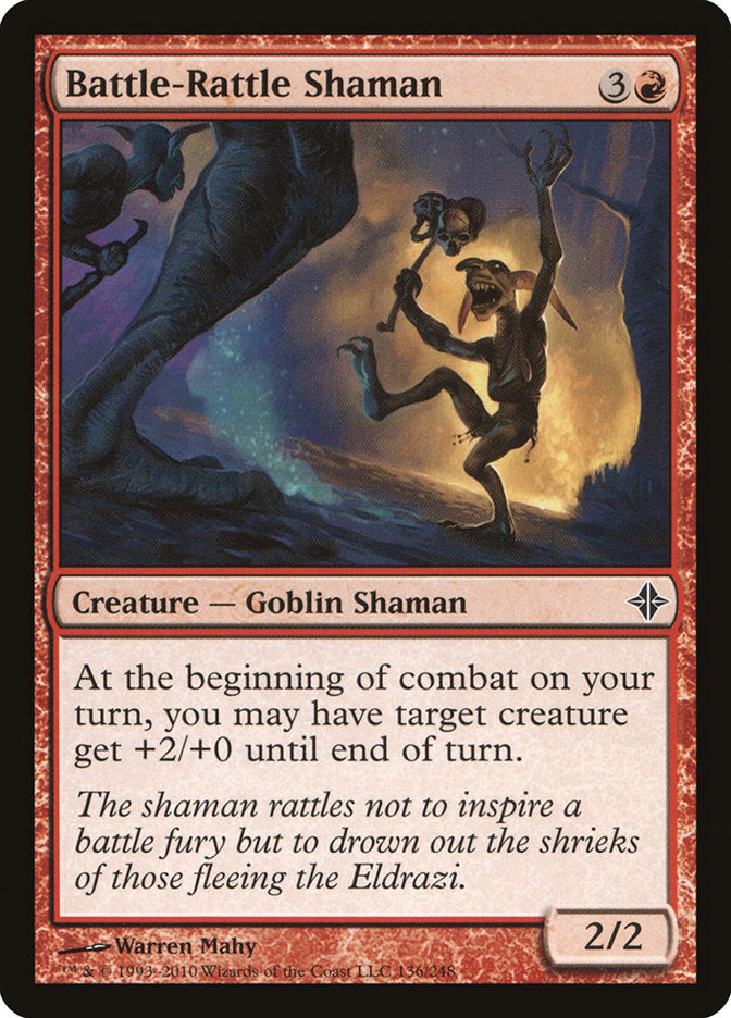 Battle-Rattle Shaman [Rise of the Eldrazi] | Card Merchant Takapuna