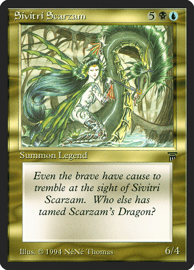 Sivitri Scarzam [Legends] | Card Merchant Takapuna