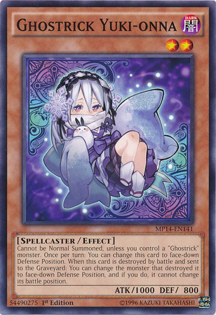 Ghostrick Yuki-onna [MP14-EN141] Common | Card Merchant Takapuna