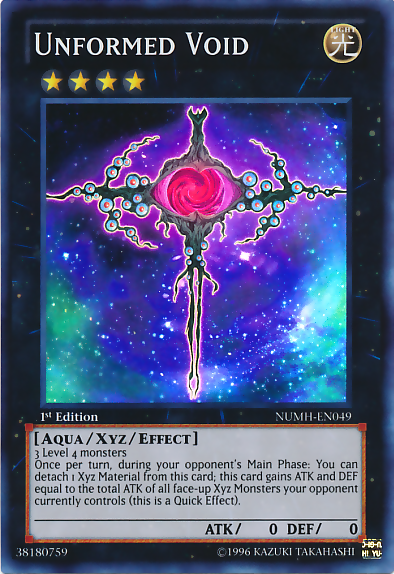 Unformed Void [NUMH-EN049] Super Rare | Card Merchant Takapuna