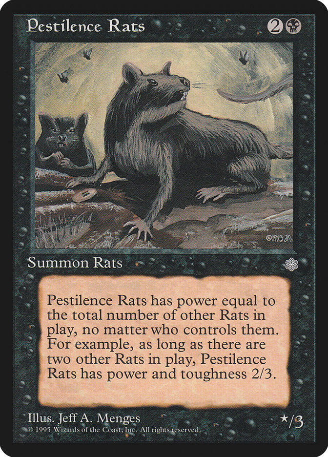 Pestilence Rats [Ice Age] | Card Merchant Takapuna