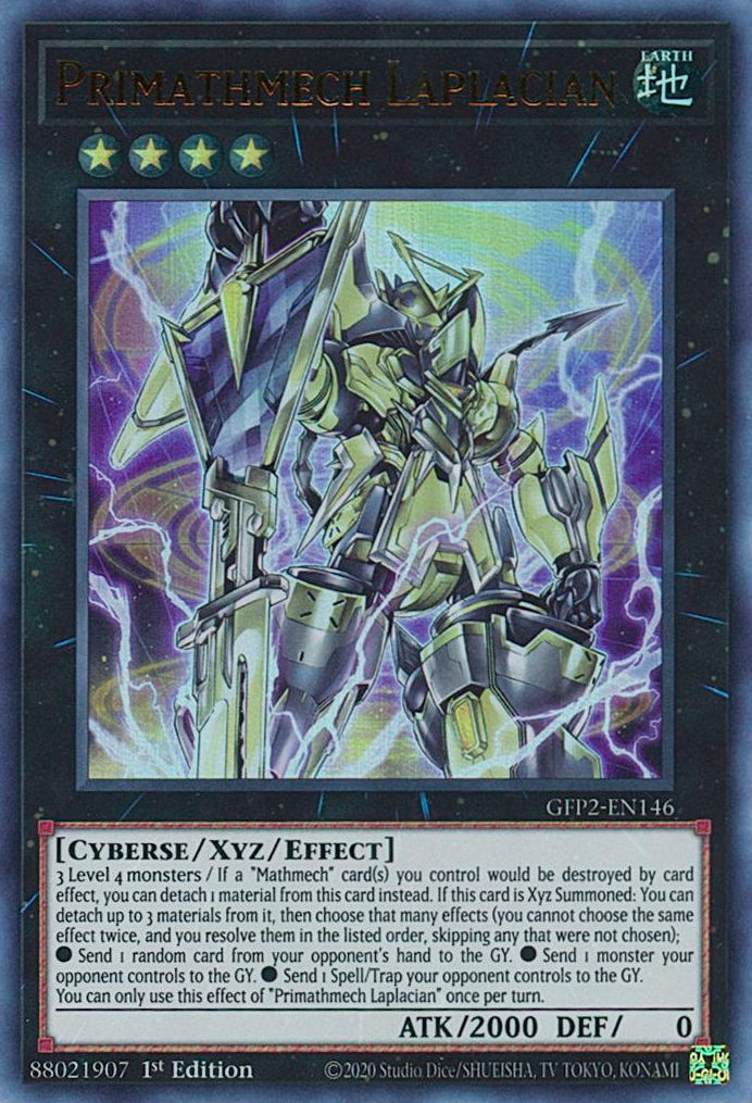 Primathmech Laplacian [GFP2-EN146] Ultra Rare | Card Merchant Takapuna