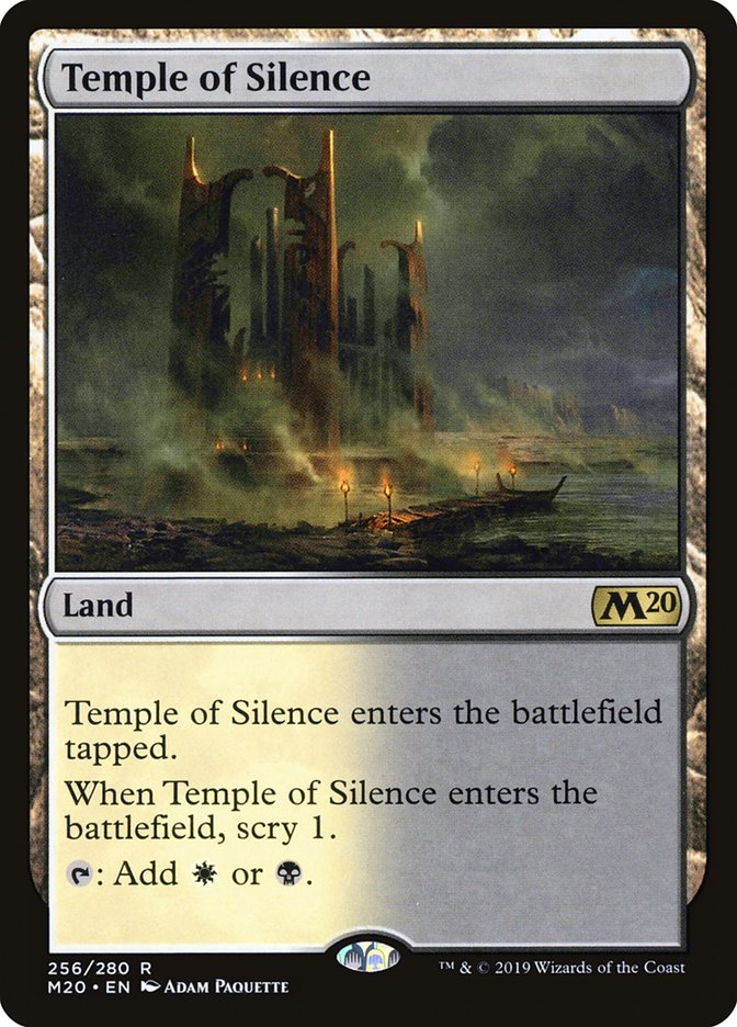 Temple of Silence [Core Set 2020] | Card Merchant Takapuna