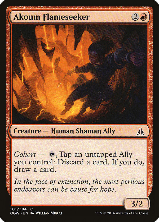 Akoum Flameseeker [Oath of the Gatewatch] | Card Merchant Takapuna