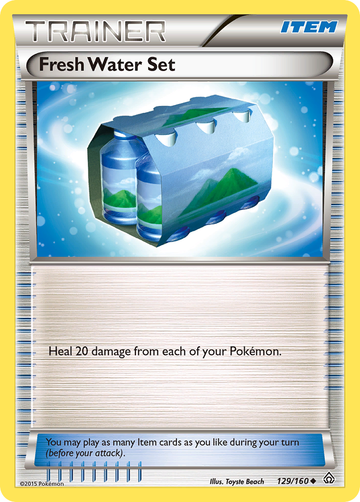 Fresh Water Set (129/160) [XY: Primal Clash] | Card Merchant Takapuna