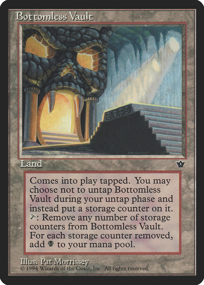 Bottomless Vault [Fallen Empires] | Card Merchant Takapuna