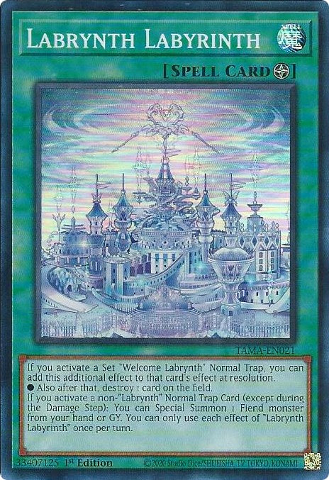 Labrynth Labyrinth [TAMA-EN021] Super Rare | Card Merchant Takapuna