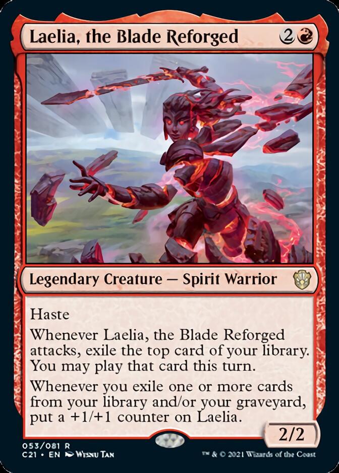 Laelia, the Blade Reforged [Commander 2021] | Card Merchant Takapuna