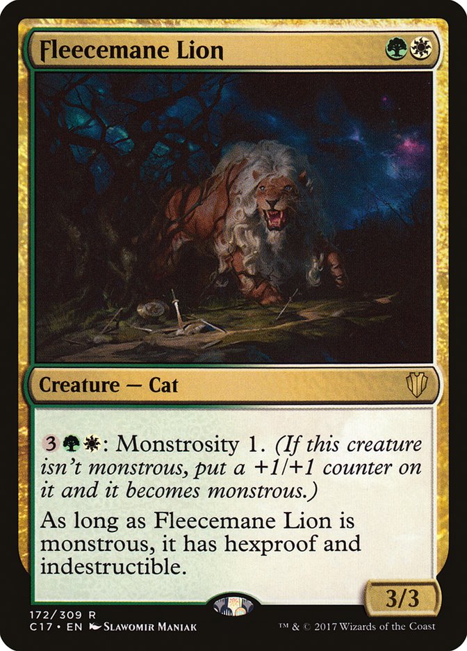 Fleecemane Lion [Commander 2017] | Card Merchant Takapuna