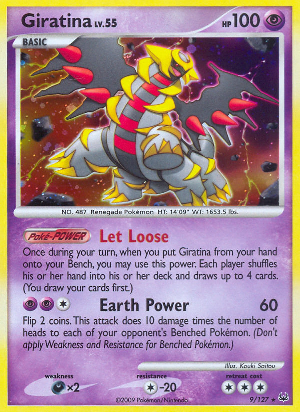 Giratina (9/127) [Platinum: Base Set] | Card Merchant Takapuna