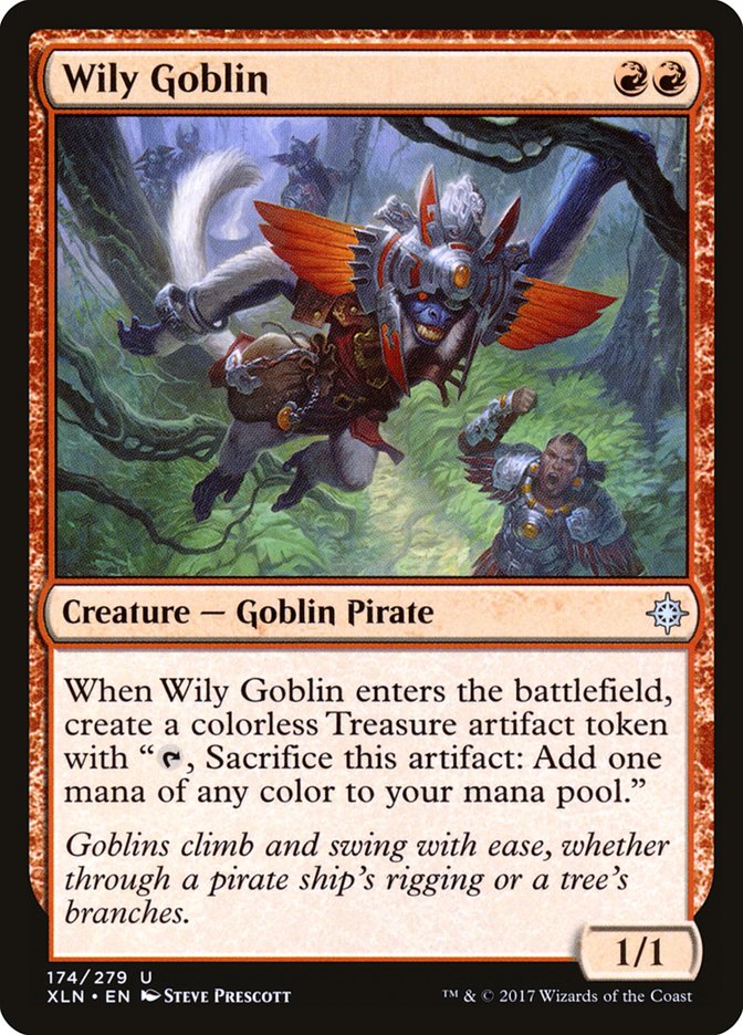 Wily Goblin [Ixalan] | Card Merchant Takapuna