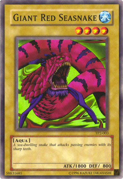 Giant Red Seasnake [TP2-003] Super Rare | Card Merchant Takapuna