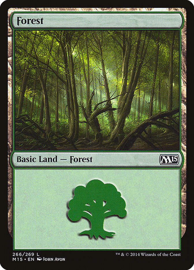 Forest (266) [Magic 2015] | Card Merchant Takapuna