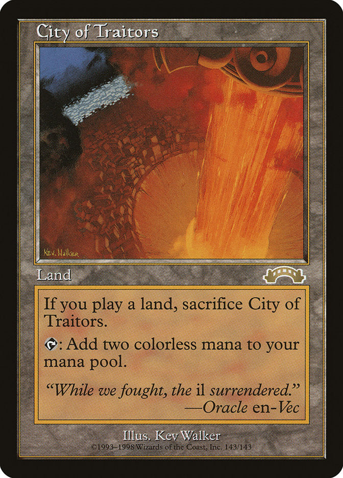 City of Traitors [Exodus] | Card Merchant Takapuna