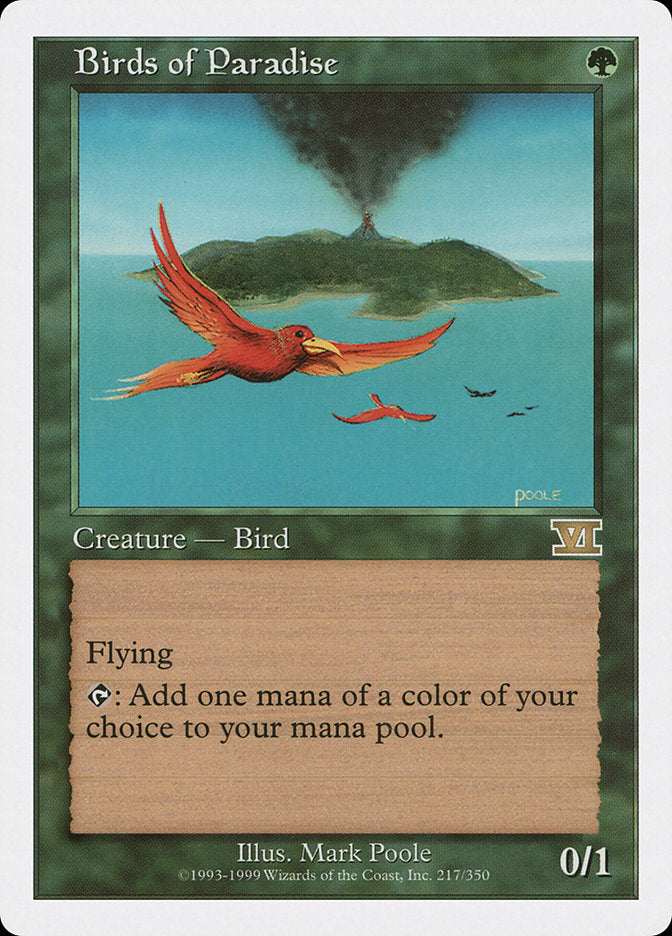 Birds of Paradise [Classic Sixth Edition] | Card Merchant Takapuna