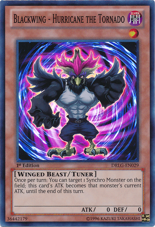 Blackwing - Hurricane the Tornado [DRLG-EN029] Super Rare | Card Merchant Takapuna