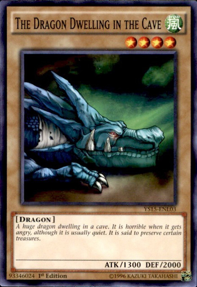 The Dragon Dwelling in the Cave [YS15-ENL03] Common | Card Merchant Takapuna