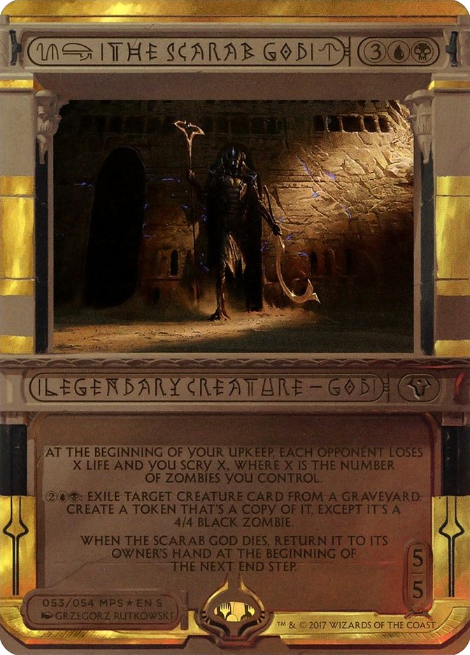 The Scarab God (Invocation) [Amonkhet Invocations] | Card Merchant Takapuna