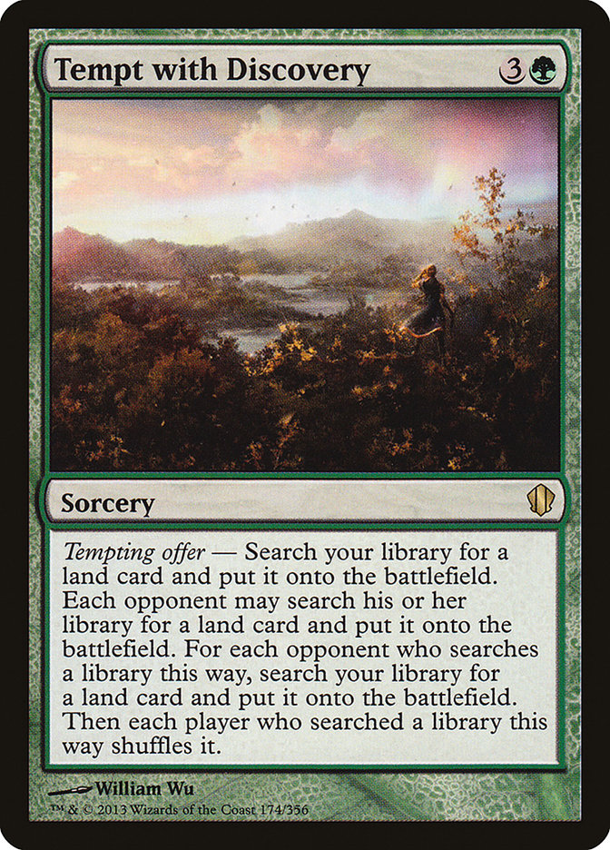 Tempt with Discovery [Commander 2013] | Card Merchant Takapuna