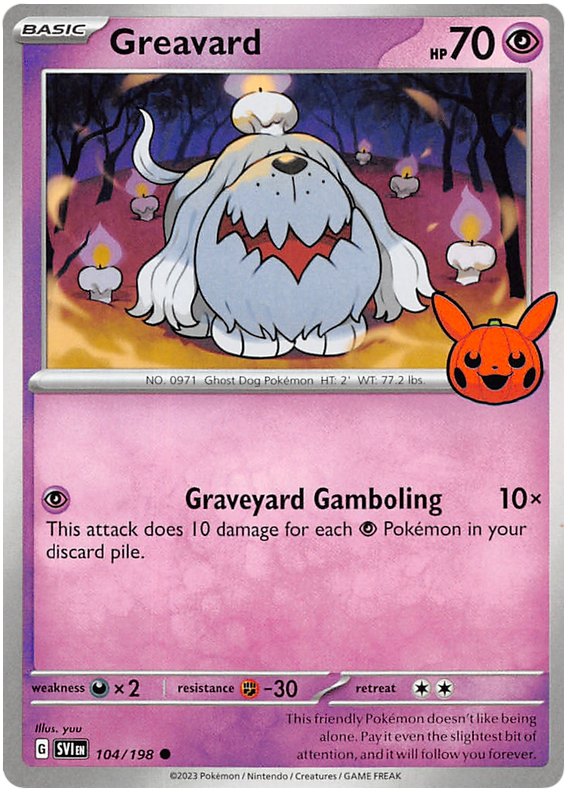 Greavard (104/198) [Trick or Trade 2023] | Card Merchant Takapuna