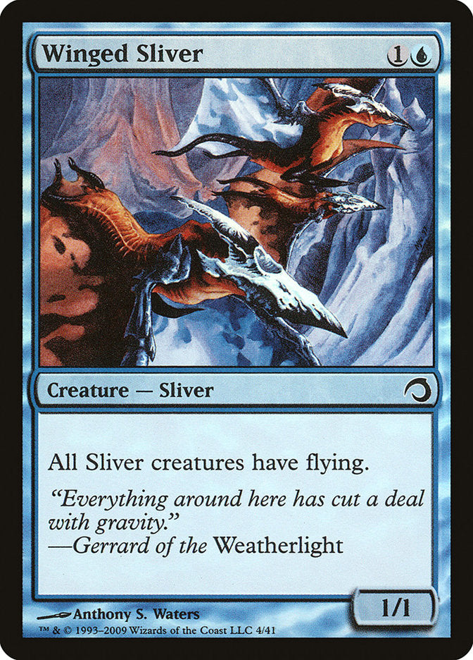 Winged Sliver [Premium Deck Series: Slivers] | Card Merchant Takapuna