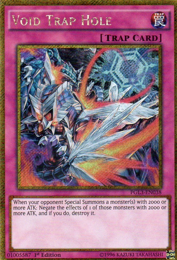 Void Trap Hole [PGL3-EN038] Gold Secret Rare | Card Merchant Takapuna