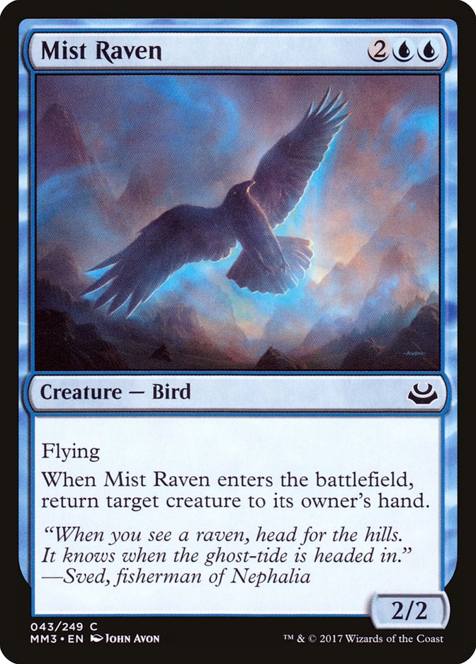 Mist Raven [Modern Masters 2017] | Card Merchant Takapuna