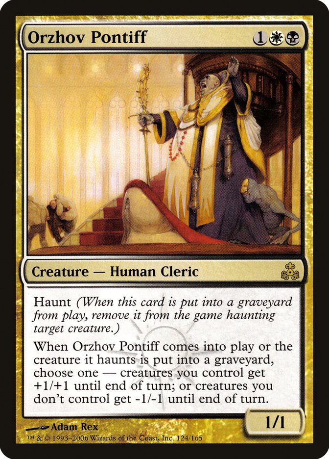 Orzhov Pontiff [Guildpact] | Card Merchant Takapuna