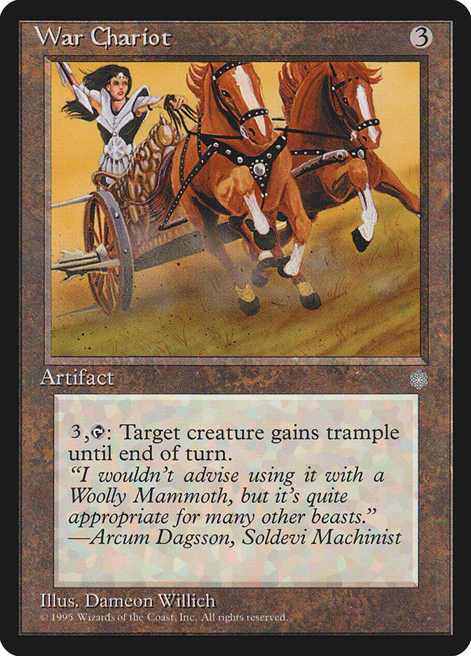 War Chariot [Ice Age] | Card Merchant Takapuna