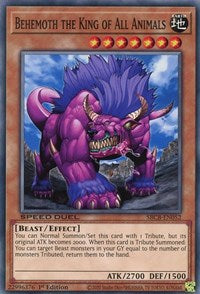 Behemoth the King of All Animals [SBCB-EN052] Common | Card Merchant Takapuna