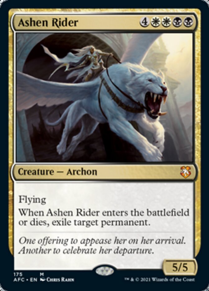 Ashen Rider [Dungeons & Dragons: Adventures in the Forgotten Realms Commander] | Card Merchant Takapuna