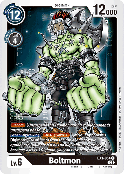 Boltmon [EX1-054] [Classic Collection] | Card Merchant Takapuna