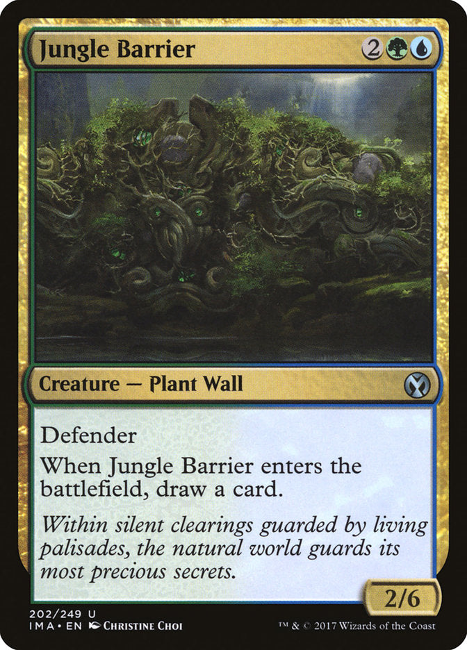 Jungle Barrier [Iconic Masters] | Card Merchant Takapuna