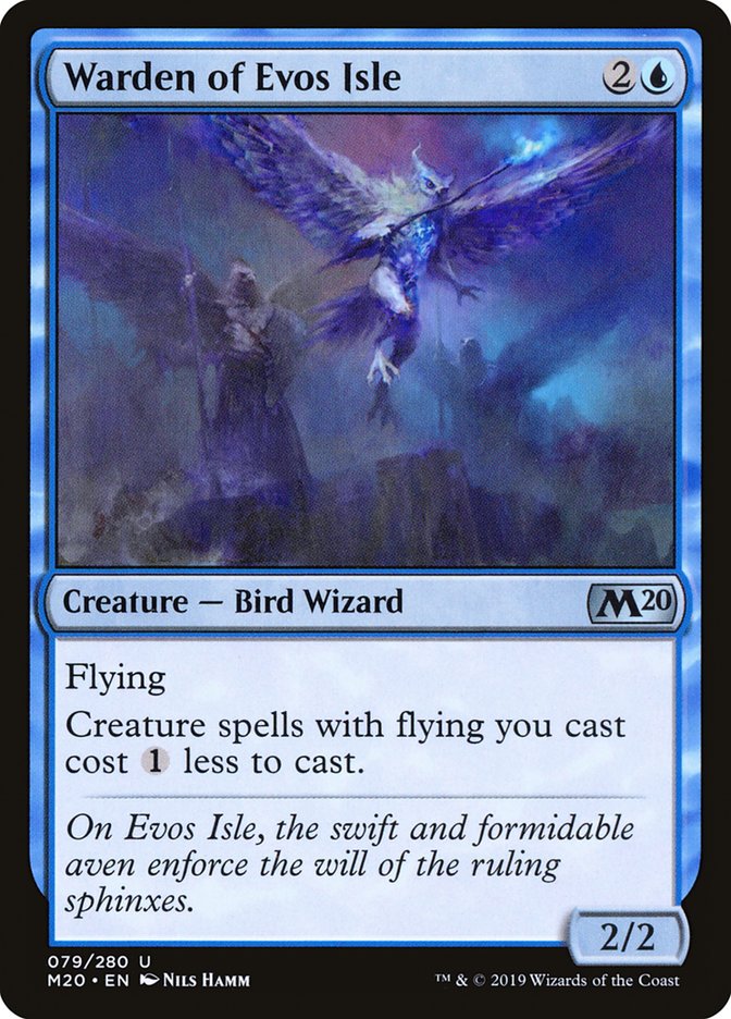 Warden of Evos Isle [Core Set 2020] | Card Merchant Takapuna