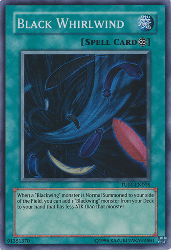 Black Whirlwind [TU01-EN005] Super Rare | Card Merchant Takapuna