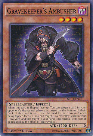 Gravekeeper's Ambusher [MP14-EN213] Common | Card Merchant Takapuna